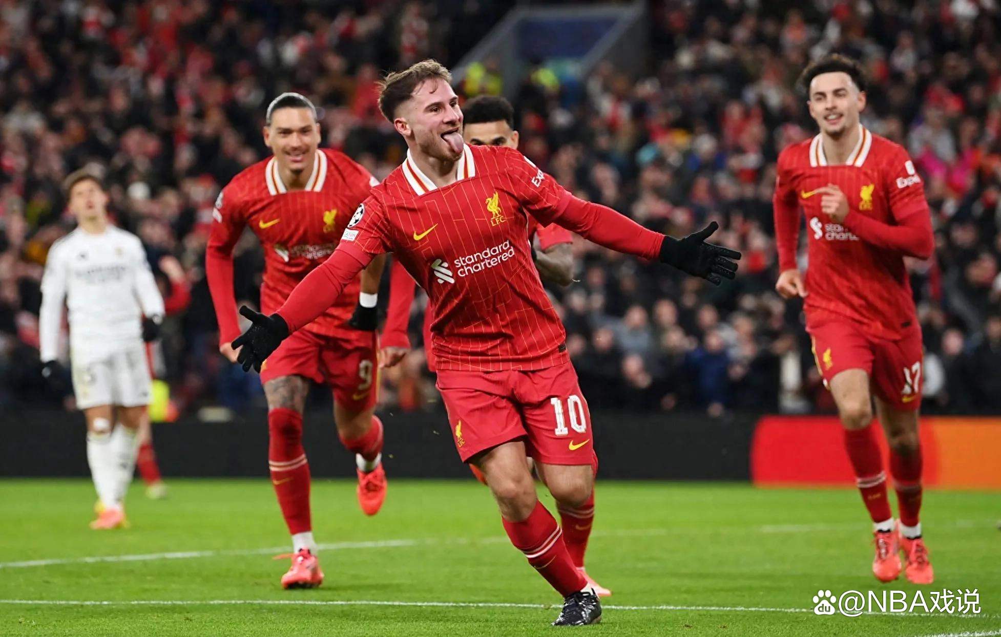 利物浦逆袭多特蒙德，携手晋级欧冠半决赛！